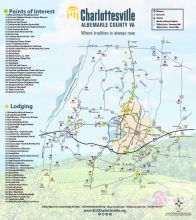 Charlottesville / Albemarle Map