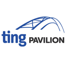 ting pavilion log with bridge over top