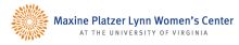 Maxine Platzer Lynn Women’s Center at UVA logo