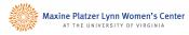 Maxine Platzer Lynn Women’s Center at UVA logo
