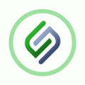 OpenSource Connections logo - a circle with links connecting as a logo, in green